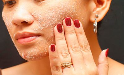 como exfoliar la piel con azucar