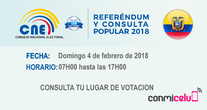 Elecciones Loja 2018 Fecha Y Lugar De Votacion Cne Gob Ec
