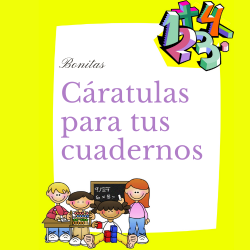 Carátulas para niños y niñas - Conmicelu