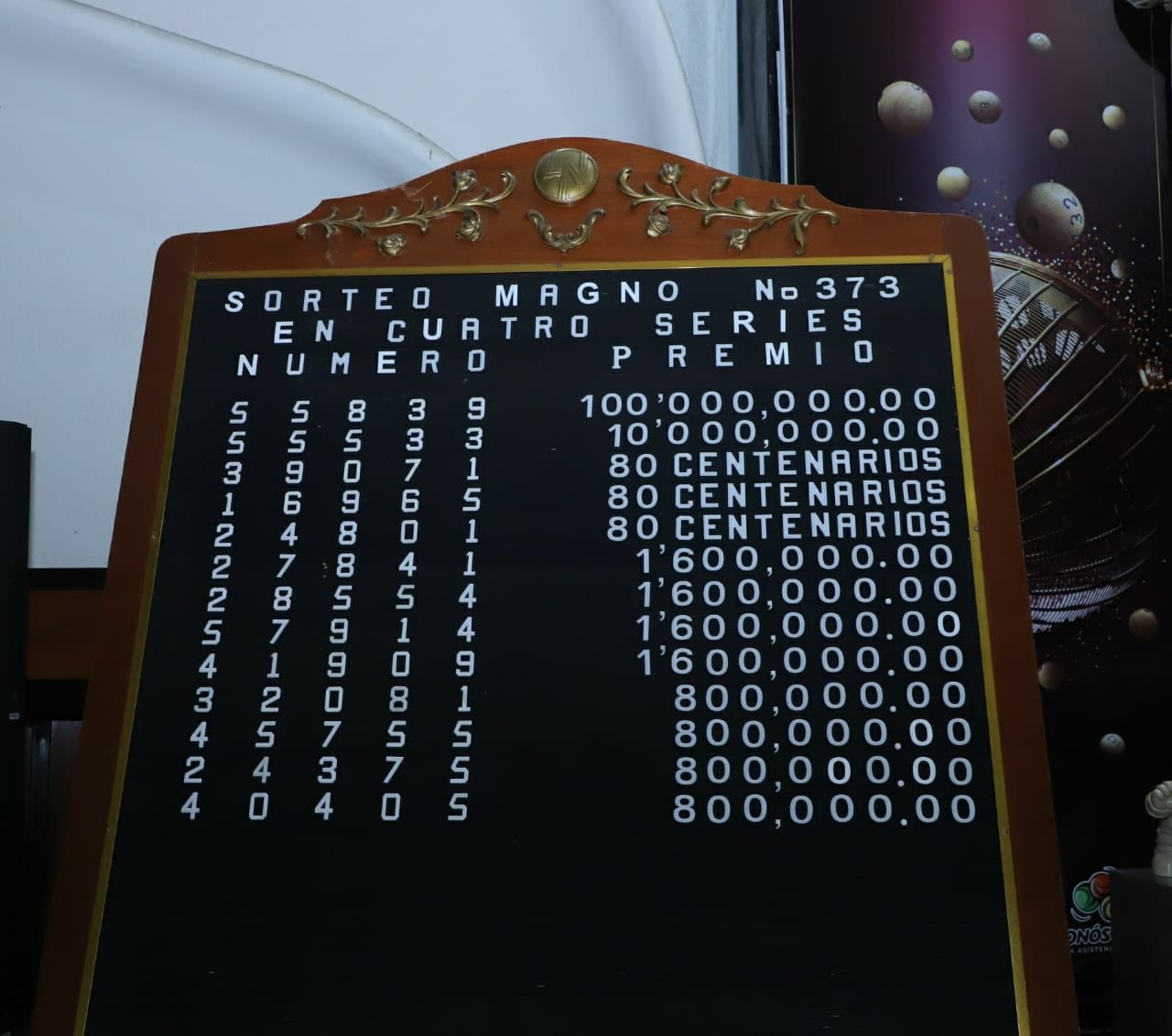 Resultados sorteo mango 373