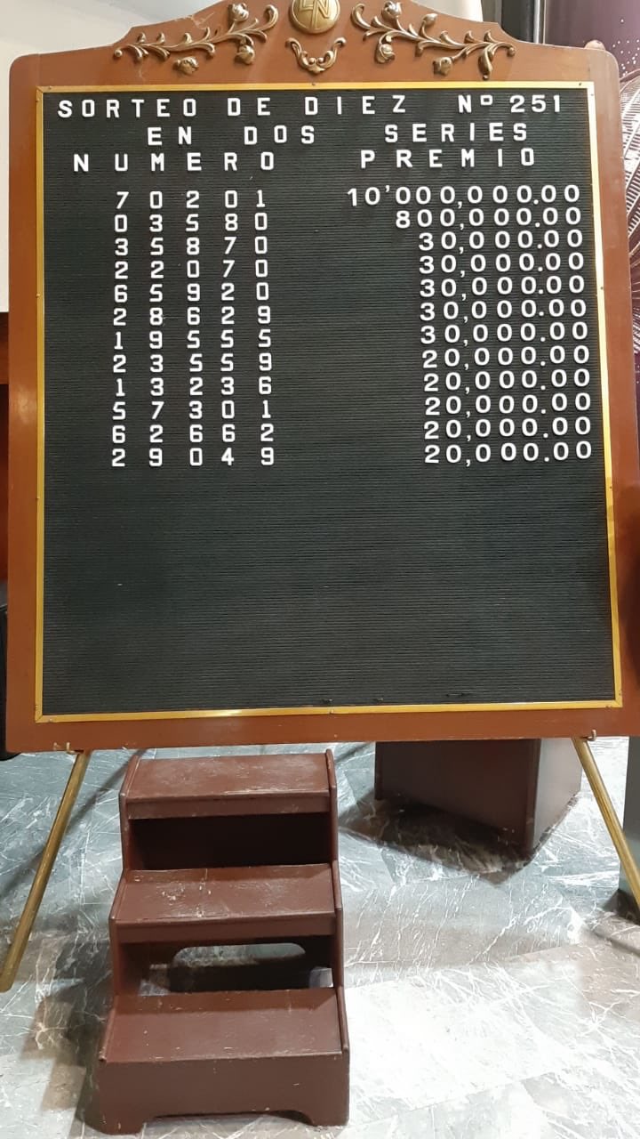 Sorteo De Diez 251