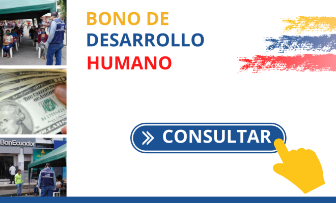 consultar si es beneficiario del bono de desarrollo humano