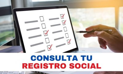 Consulta tu Registro Social MIES