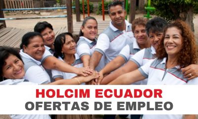 Oferta de Empleo para HOLCIM Ecuador