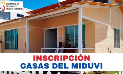 Inscripción para viviendas del MIDUVI