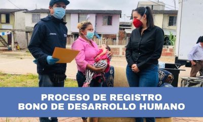 Inscripción al bono de desarrollo humano