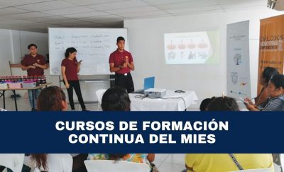 Inscripciones Cursos de formación continua del MIES