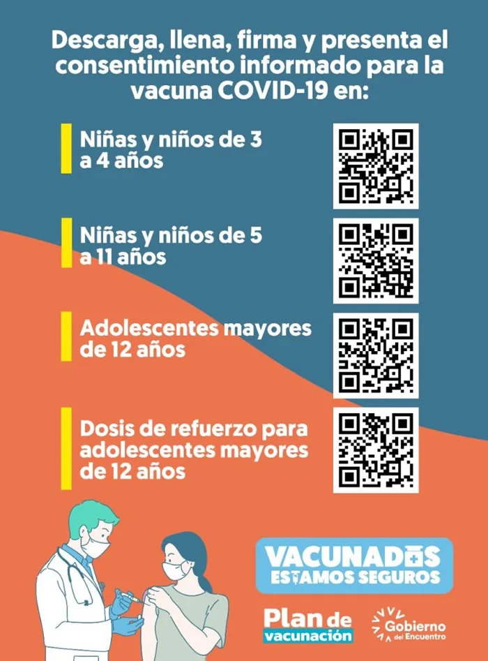 Vacunación de niños en ecuador