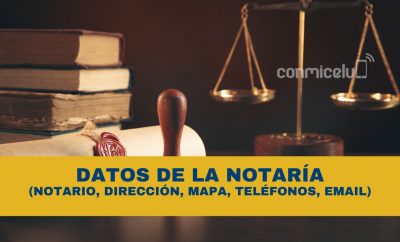 Notaría dirección, teléfonos y horarios