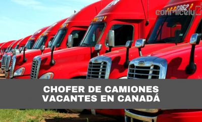 Trabajar como chofer de camiones en Canadá