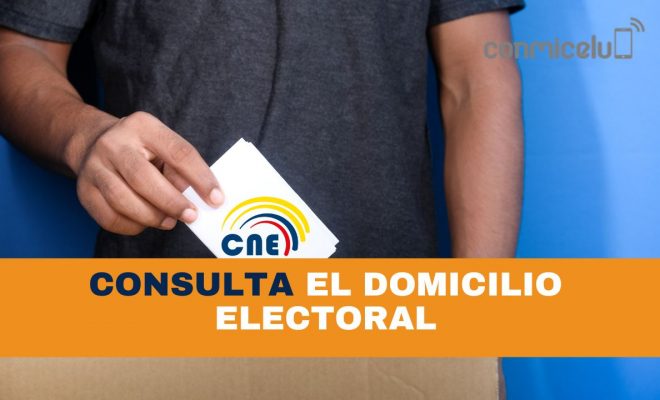 consulta el domicilio electoral | elecciones ecuador 2023