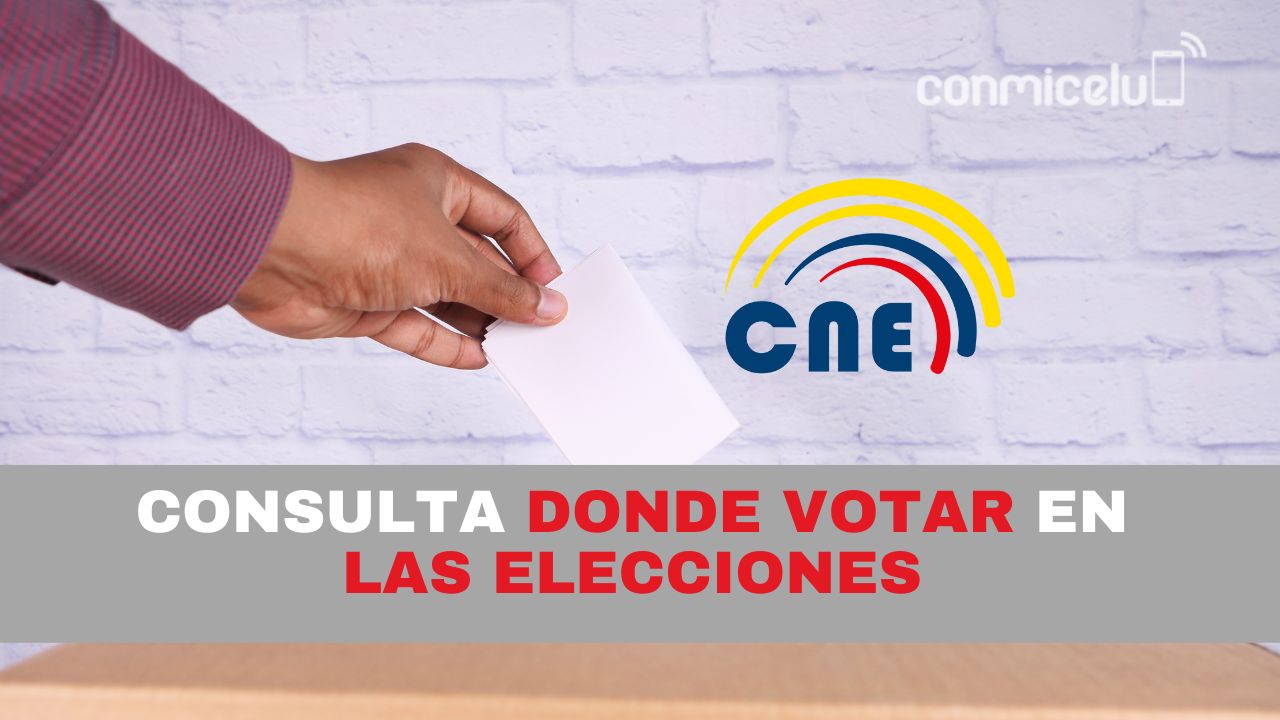 Consulta donde votar elecciones Ecuador 2024 Conmicelu