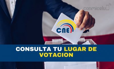 Consulta tu lugar de Votación CNE, elecciones ecuador 2023