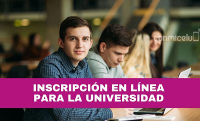 Inscripción en línea para ingresar a la Universidad