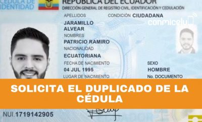 Cómo sacar el duplicado de la cédula