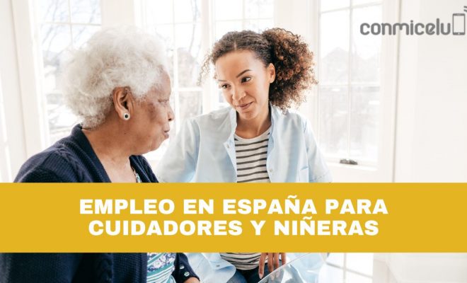 vacantes para cuidadores y niñeras en españa