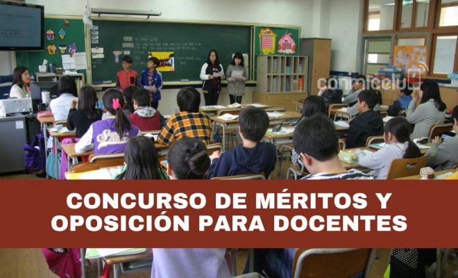 nuevo concurso de méritos y oposición para docentes de bachillerato