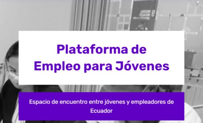 plataforma de empleo para jóvenes en ecuador