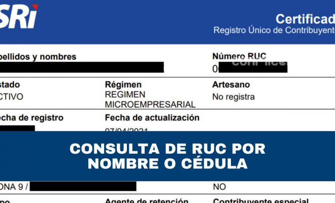 consulta ruc por nombre o cédula – sri en línea