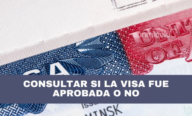 consultar si te aprobaron la visa de estados unidos y cuánto tarda en llegar