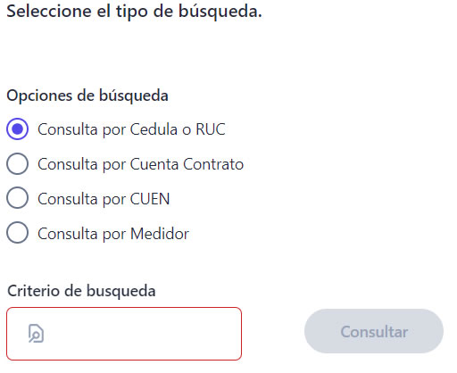 Planilla de luz Quito, consulta planilla de luz quito, imprimir planilla