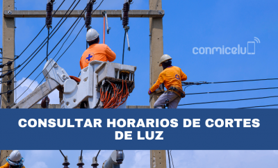 Consultar Horarios de Cortes de Luz