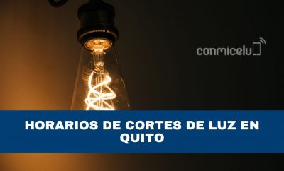 Horarios de Cortes de Luz en Quito