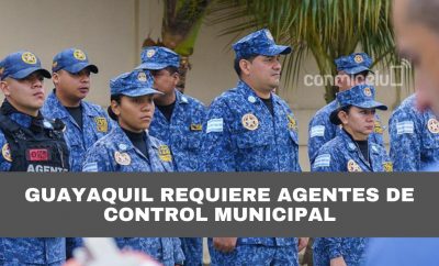 Reclutamiento para Agentes de Control Municipal en Guayaquil