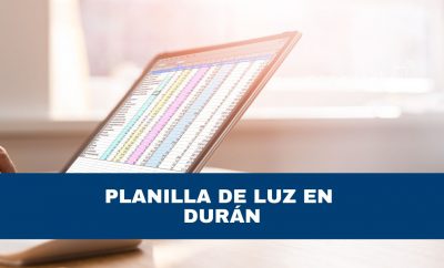 Consultar planilla de luz en Durán