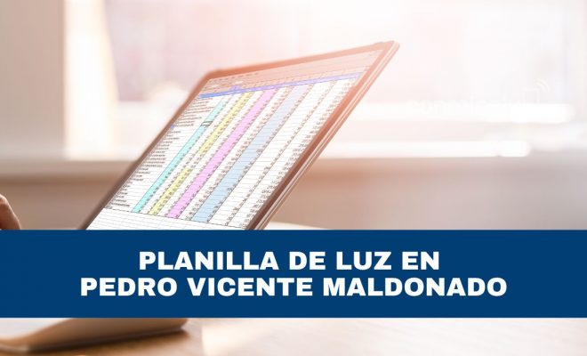 planilla de luz pedro vicente maldonado: consultar, descargar e imprimir