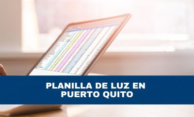 Planilla de luz Puerto Quito, consulta de planilla de luz en Puerto Quito