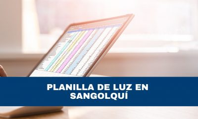 Planilla de luz Sangolquí, consultar planilla de luz en sangolquí