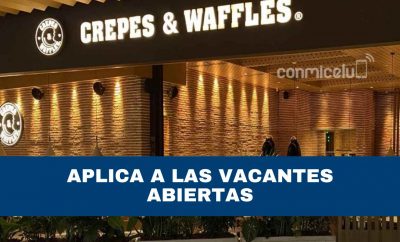 Crepes & Waffles necesita cubrir vacantes de empleos